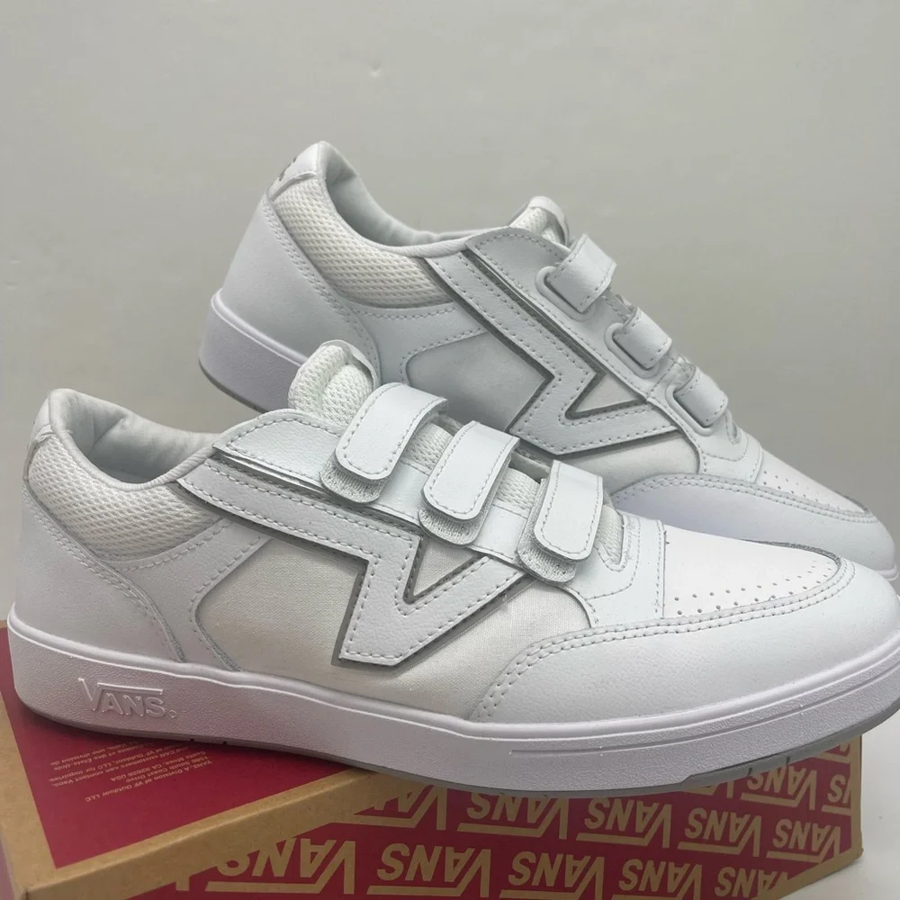 Vans Men’s Lowland Cc Velcro 
Sport True White/Drizzle Sneakers 
VN000CRJXP3 - Picture 9 of 16